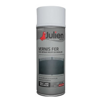 Vernis aérosol fer incolore brillant Julien 400ml