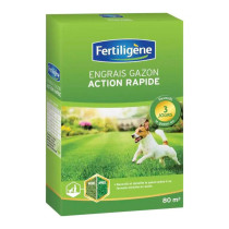 Engrais gazon action rapide Fertiligène 2,8kg