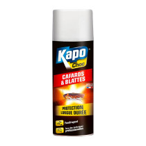 Aérosol foudroyant spécial cafards & blattes Kapo 400ml