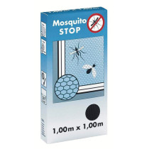 Moustiquaire fenêtre gris Tesa 1 x 1m