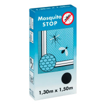 Moustiquaire fenêtre noir Tesa 1,30 x 1,50m