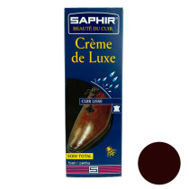 Crème de luxe cirage cuir bordeaux 50ml Saphir