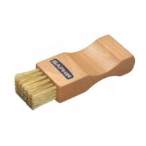 Brosse cuir pommadier en soie naturel Saphir