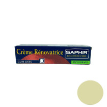Crème rénovatrice cuir crème 25ml Saphir