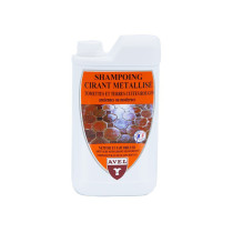 Shampoing cirant métallisé tomettes rouges 1L Avel