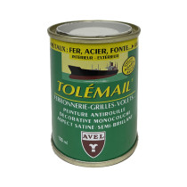 Peinture anti-rouille Tolémail Gris mouette Avel 100ml