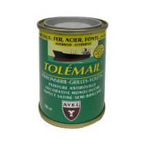 Peinture anti-rouille Tolémail Gris perle Avel 100ml
