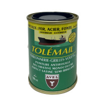 Peinture anti-rouille Tolémail Bleu Marine 100ml Avel