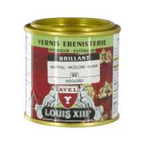 Vernis bois brillant incolore 125ml Louis XIII Avel