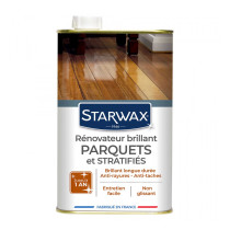 Rénovateur brillant parquets & stratifiés 1L Starwax