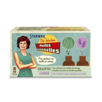 Coffret 2 huiles essentielles lavandin & eucalyptusThe Fabulous Starwax 2x10ml