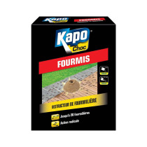 Destructeur fourmilière granules 4 x 100g Kapo choc