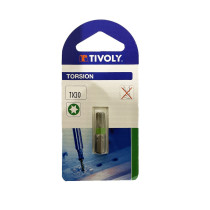 Embout de vissage torsion TX30 25mm Tivoly