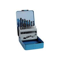 Coffret 19 pcs forets métal laminés Tivoly