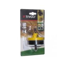 Scie cloche 7 lames Ø25mm à 62mm - profondeur 18mm Tivoly