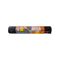 Rouleau 5 sacs à gravats gros travaux 50L