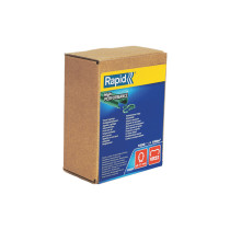 Boite 1600 agrafes de grillage VR22 revetement en plastique vert - Rapid