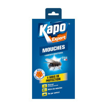 Boite 4 adhésifs mouches Kapo
