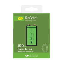 Pile rechargeable économique 9V GPBM ReCyko