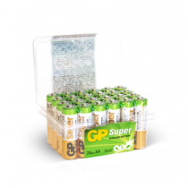 Lot de 24 piles super alkaline AA GPBM