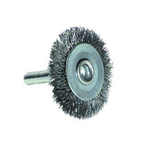 Brosse circulaire acier pour perceuse Ø75mm Tivoly