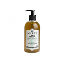 Flacon de savon liquide de Marseille parfum chèvrefeuille Marius Fabre 400ml