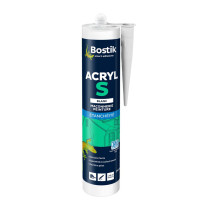 Mastic acryl S blanc Bostik 310ml