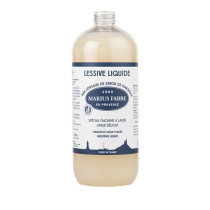 Lessive liquide aux copeaux de savon de Marseille spécial linge délicat Marius Fabre 1L