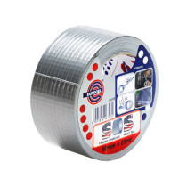 Adhésif toile de réparation extra-fort gris 50mm x 25m
