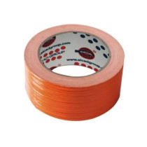 Adhésif toile de réparation extra-fort orange 50mm x 25m