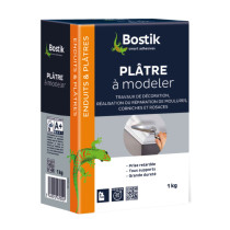 Plâtre à modeler tous supports Bostik 1Kg