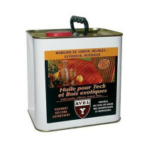 Huile pour teck bois & bois exotiques Avel 2,5L