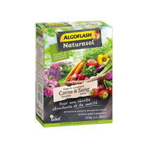 Engrais corne torréfiée & sang séché Algoflash 1,5Kg