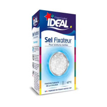 Sel fixateur pour teintures textiles Ideal 500g