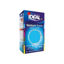 Teinture liquide pour textile turquoise Ideal 40ml