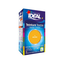 Teinture liquide pour textile moutarde Ideal 40ml