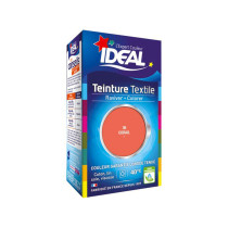 Teinture liquide pour textile corail Ideal 40ml