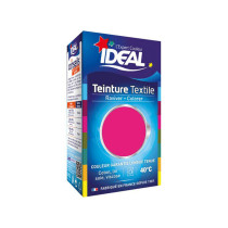 Teinture liquide pour textile fuchsia Ideal 40ml