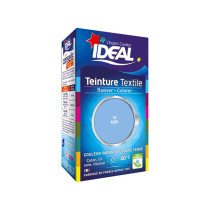 Teinture liquide pour textile bleu azur Ideal 40ml