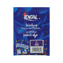 Teinture pour tissus multifibres violet iris Ideal 15g