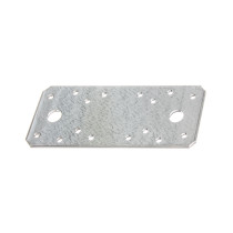 Platine d\'assemblage 133 x 55 x 2,5 mm galvanisé - Alberts
