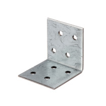 Équerre d\'assemblage 40 x 40 x 40 x 2mm galvanisé - Alberts