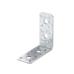Équerre d'assemblage 90 x 90 x 40 mm galvanisé - Alberts