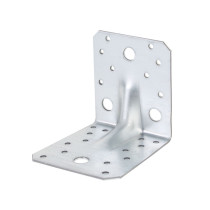 Équerre renforcée d\'assemblage 105 x 105 x 90mm galvanisé - Alberts