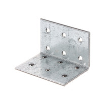 Équerre d\'assemblage 40 x 40 x 60 x 2.5mm galvanisé - Alberts