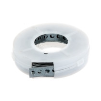 Bobine bande multi-trous 17mm/3m galvanisé - Alberts