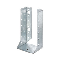 Support U ailes intérieures 64 x 128mm galvanisé - Alberts