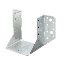 Support U ailes extérieures 76 x 90mm galvanisé - Alberts