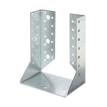 Support U ailes intérieures 80 x 120mm galvanisé - Alberts