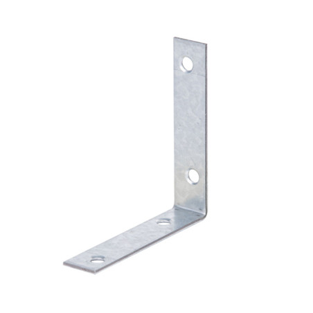 Boite 8 équerres de chaise 75 x 75 x 16mm galvanisé bichromaté - Alberts